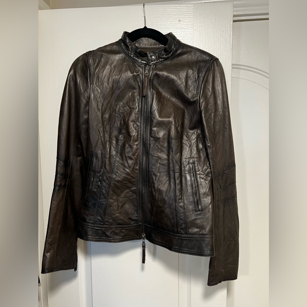 Theory Leather Jacket - image 1